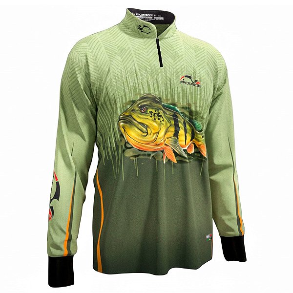 Camiseta de Pesca All Protect Tucunare Açu - Faca na Rede