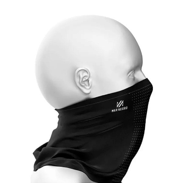 Protetor de Rosto FaceProtection Poliamida Premium Preto - Mar Negro