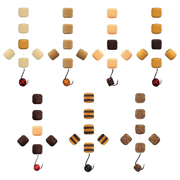 Manhoso Pé De Galo Ração 12mm - Jr Pesca