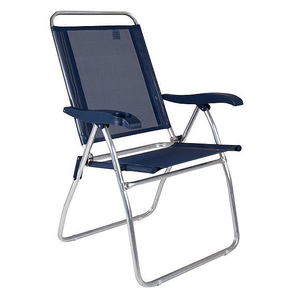 Cadeira Reclinável Boreal Azul Marinho - Mor