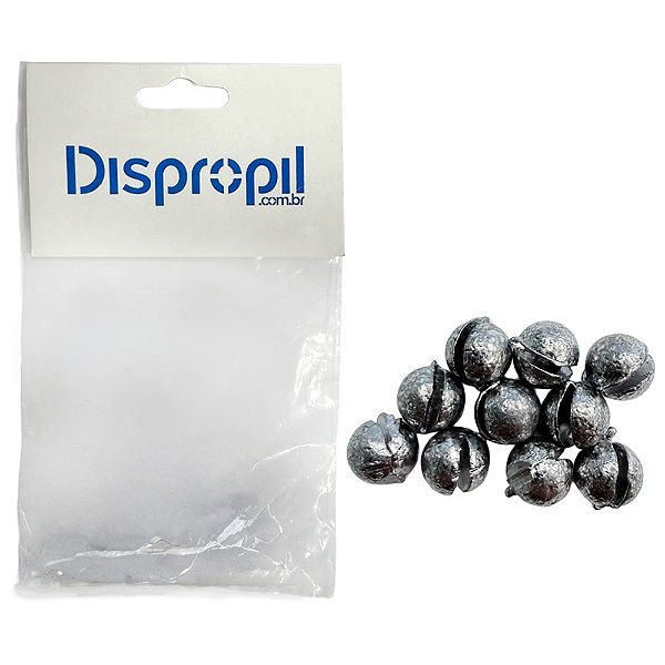 Chumbada De Pesca Ervilha Nº4 10un - Dispropil