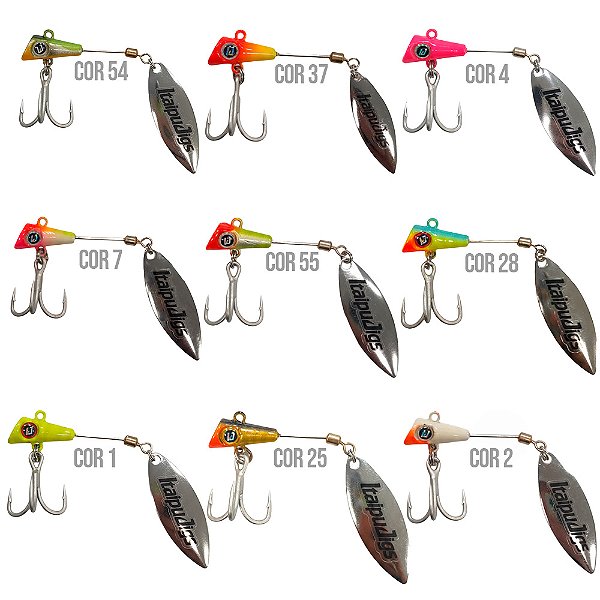 Isca Articial Jig Cometinha Tam 80 / 14g Garateia Nº2 Cor - Itaipu Jigs