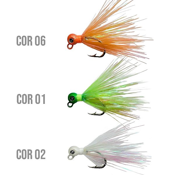 Isca Artificial Jig Micro 6g 5/0 - Itaipu Jigs