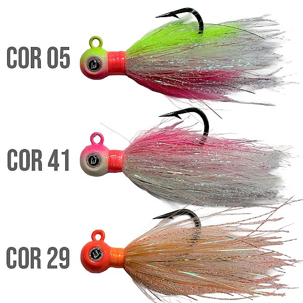 Isca Artificial Jig Foguetinho 12g Anzol 5/0 Cor - Itaipu Jigs