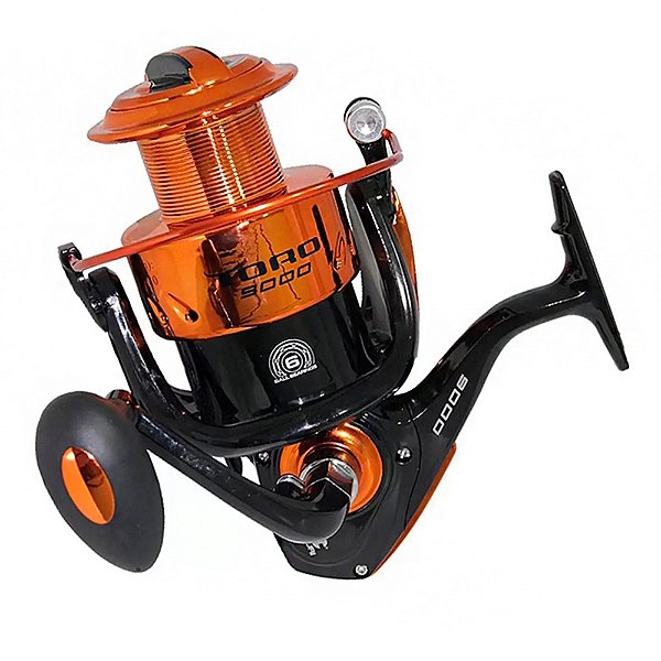 Molinete Toro 6Rol 9000 Laranja - Maruri