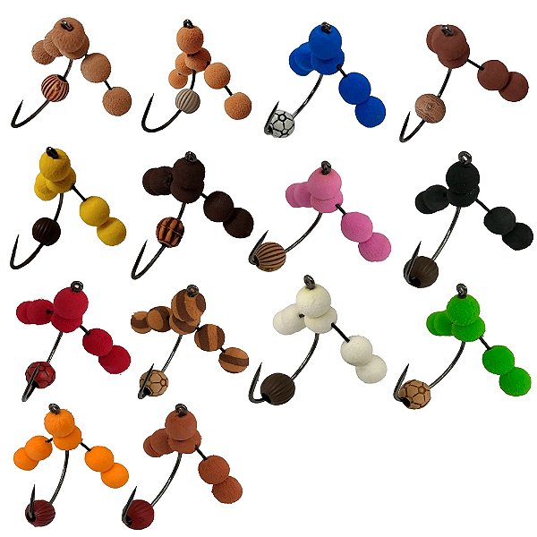 Anteninha Barão Borboleta Anzol 2/0 9mm - Bóias Barão