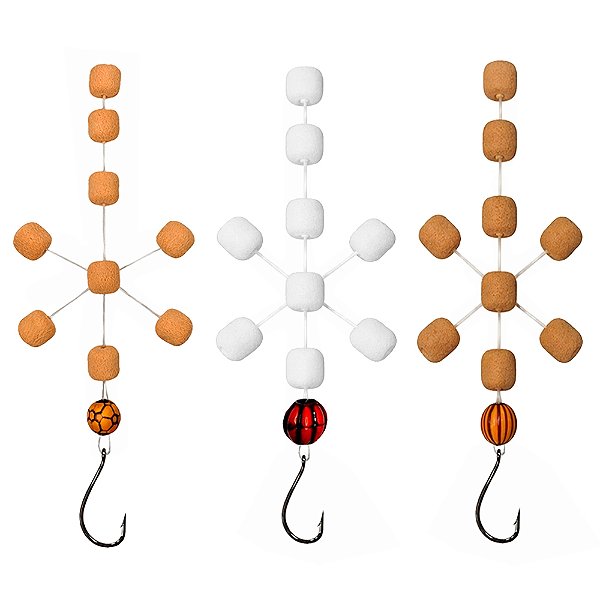 Manhoso Cruzado Tipo Ração 9mm Bola de Futebol - Bóias Barão
