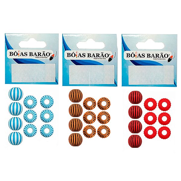 Miçanga Sorocaba C/10 un Ref.370 - Bóia Barão