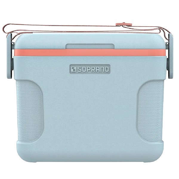 Caixa Térmica Everest 8 Litros Azul / Laranja - Soprano