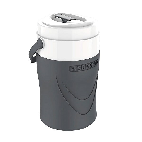 Botijão Térmico Everest 2 Litros Cinza - Soprano