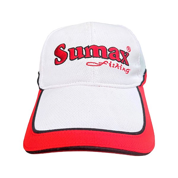 Boné SC-001W Branco / Vermelho - Sumax