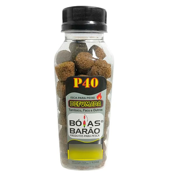 Ração Para Pesca P40 Defumada 14mm Ref.917 - Bóia Barão