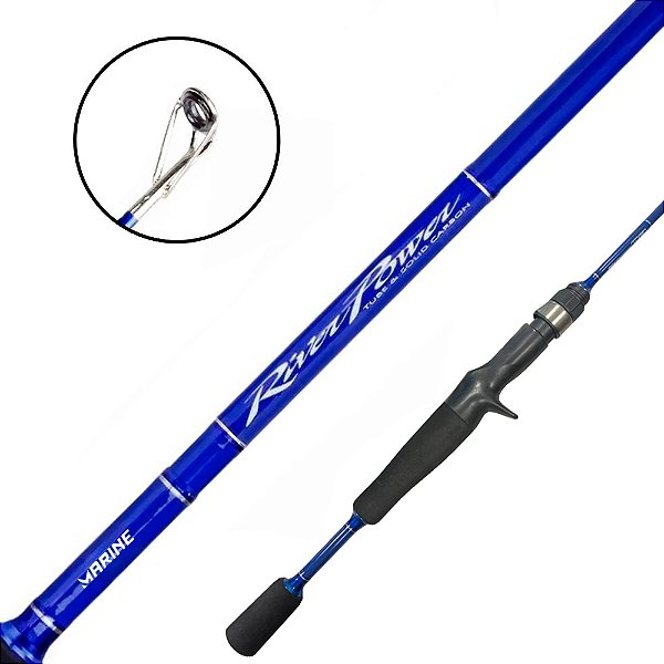 Vara para Carretilha Inteiriça River Power 1,10M 6-16Lb - Marine