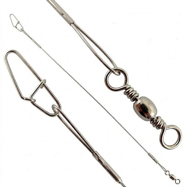 Cabo De Aço Leader 10 peças - Marine