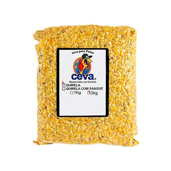 Isca Quirela Milho 3Kg - Ceva
