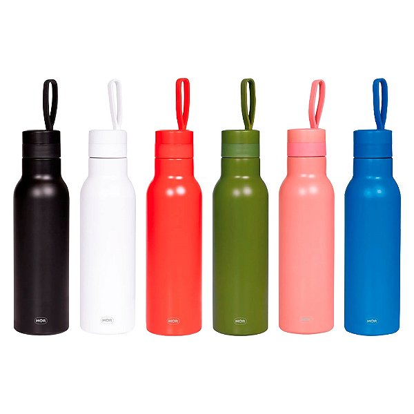Garrafa Térmica Aluminio Color Sortida 500ml - Mor