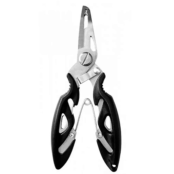 Alicate De Pesca Aço Multifuncional Fishing Preto - Deyu