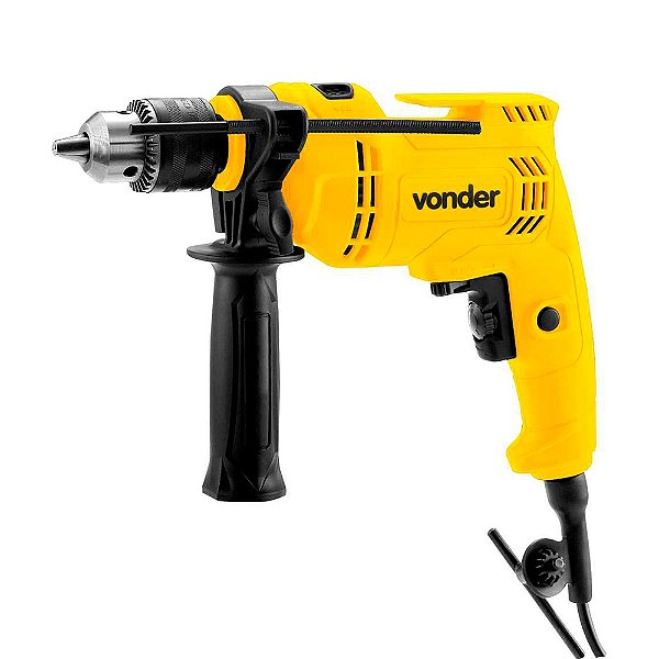 Furadeira Reversível Com Impacto 1/2'' 550W 127v - Vonder