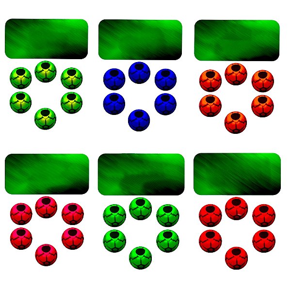 Miçanga Luminosa Bolinha de Futebol - Storny