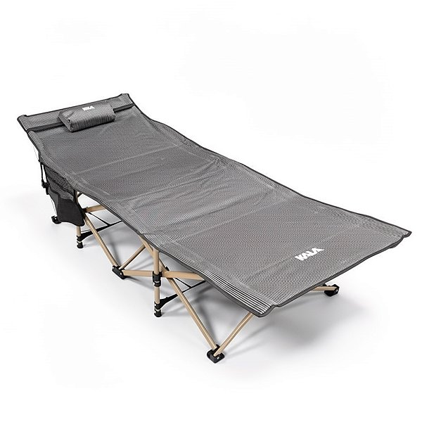 Cama Dobrável Trek Cinza - Kala