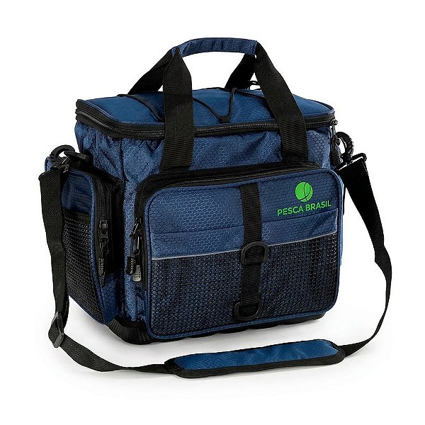 Bolsa Pro Team NG com 4 Estojos Media - Pesca Brasil