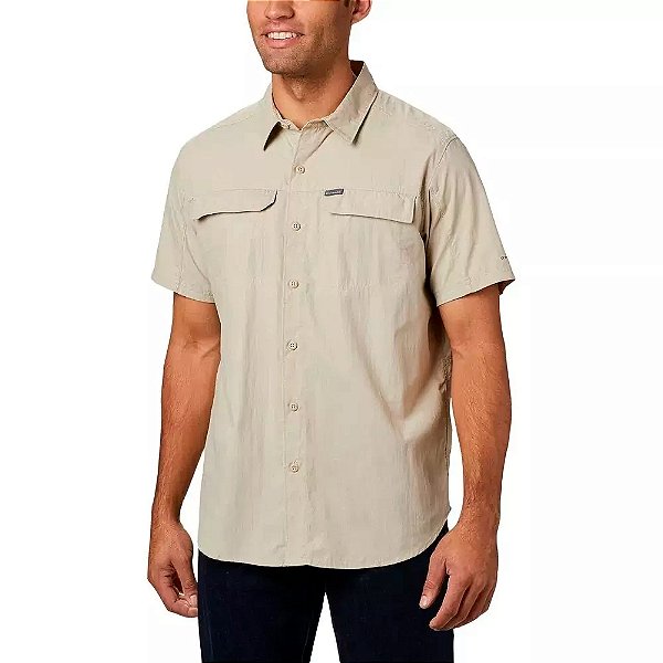 Camisa Silver Ridge M/C 2 Short Sleeve Fossil - Columbia
