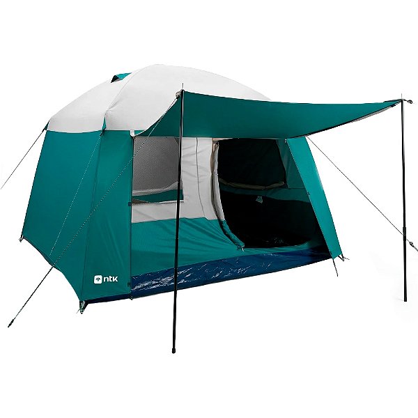 Barraca de Camping Hut GT 8/9 Pessoas 2500mm e Sobreteto com Avanço - NTK