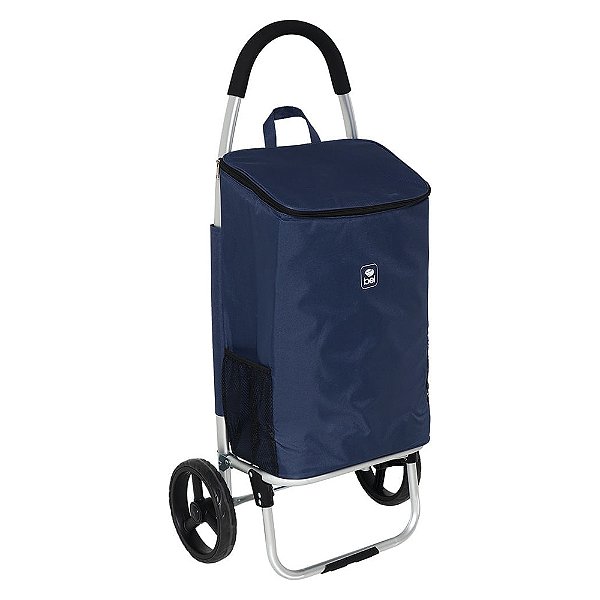 Carrinho Transporte C/ Bolsa térmica Azul - Bel