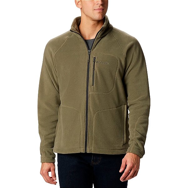 Blusão Masculino Fleece Fast Trek™ III Full Zip Stone Green Verde - Columbia