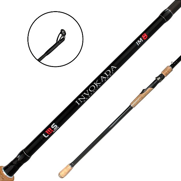 Vara de Molinete Invokada IM8 2 Partes 8'0'' 2,40m 30-60lb- Lms Rods