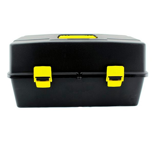 Caixa Para Pesca 17'' Amazonas C/ 6 Band. Articulada + 2 Estojo Sortida - Emifran