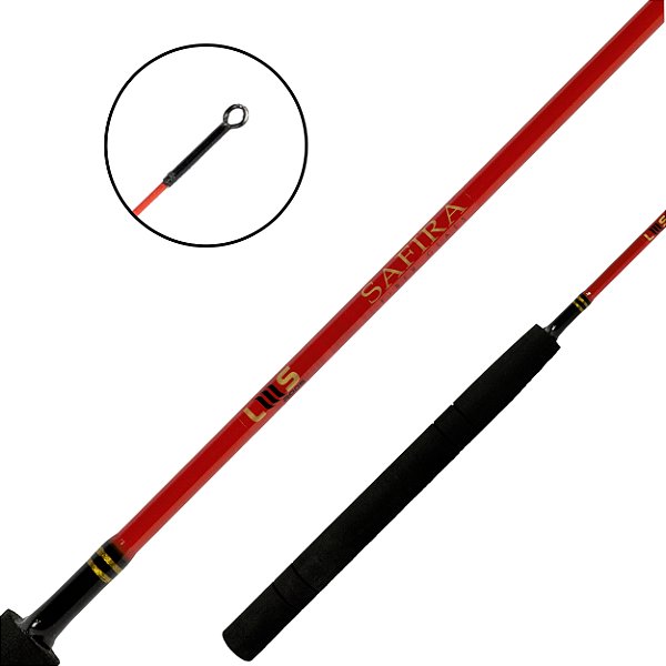 Vara Lisa Safira Ação Leve 2 Partes - LMS