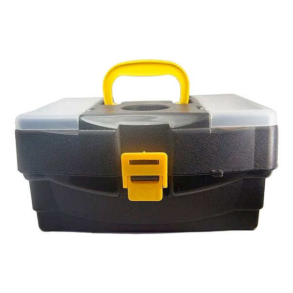 Caixa Para Pesca 4 Bandeja Articuladas Especial Preto - HI