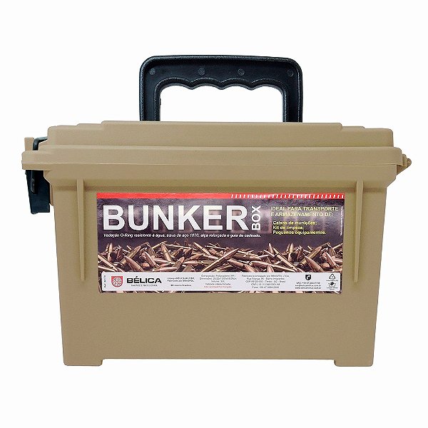 Caixa De Munição Bunker Box - Bélica