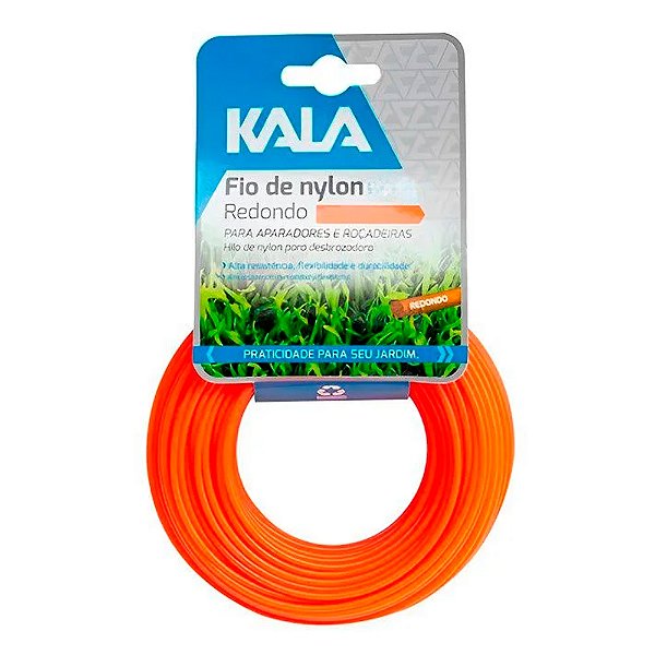 Fio Nylon Aparador RED 15M - Kala
