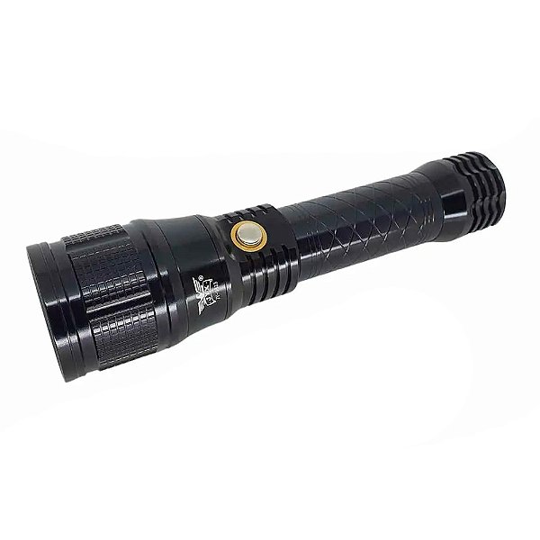 Lanterna Tática MilitarDe Led Recarregável T9 JY9823 Foco Ajustável 12000x - JYX