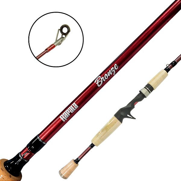 Vara Para Carretilha Interiça Bronze ZX - Rapala