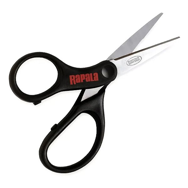 Tesoura Rapala Aço Inox Preta - Rapala