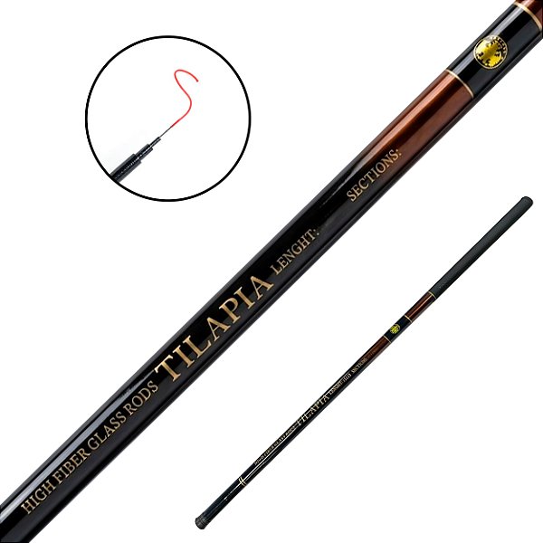 Vara Telescópica Pesca Tilapia - Lamazon