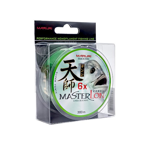 Linha Monofilamento Master Lon 300 Metros - Maruri