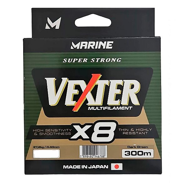 Linha Multifilamento Vexter X8 300m - Marine