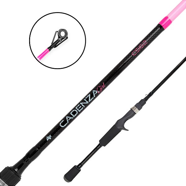 Vara Para Carretilha 2p Cadenza Girl 1.70m - Albatroz