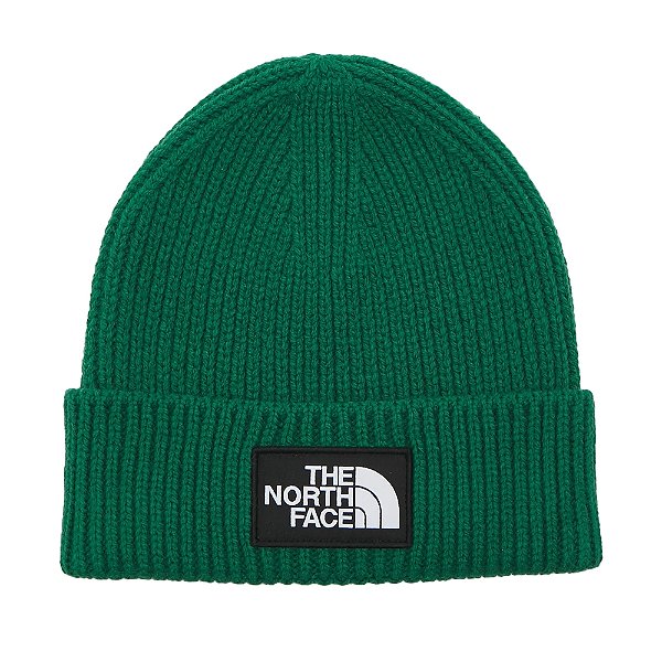 Gorro Unissex Logo Box Cuffed Beanie Verde - The North Face