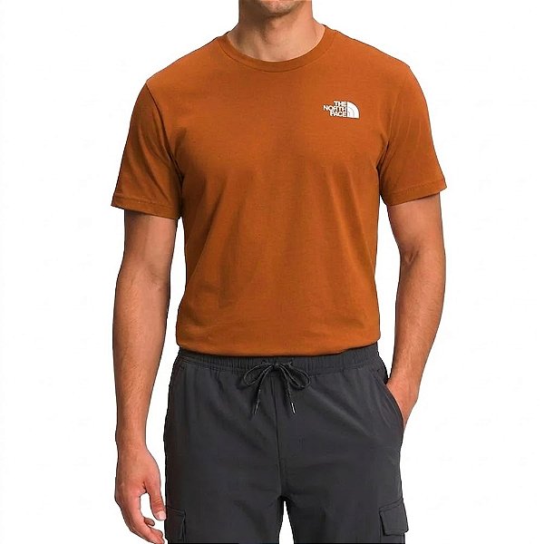 Camiseta Unissex M/C Evolution Marrom Terra BOE - The North Face