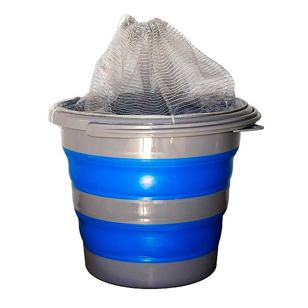 Balde Retrátil Com Tela 10L - Narciso