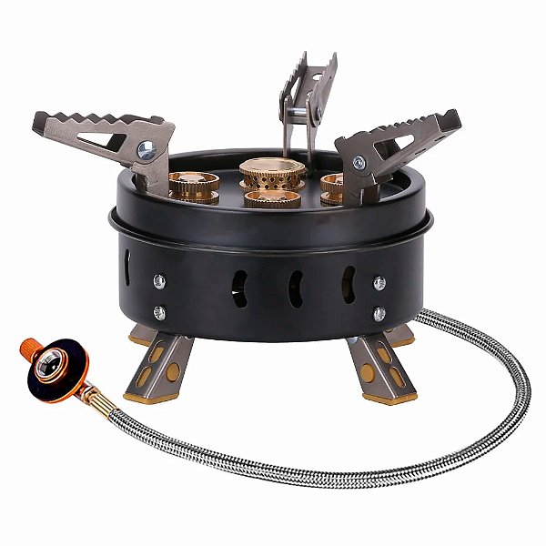 Fogareiro Compacto Super Chama C/ Acendedor - Nautika