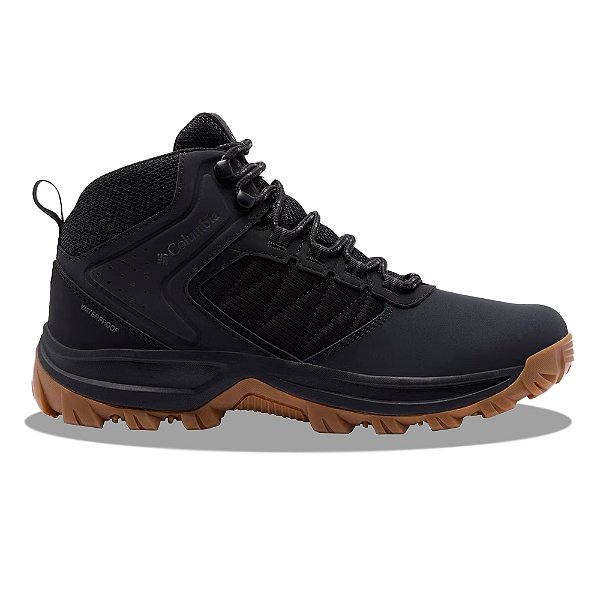 Bota Masculina Transverse Hike Waterproof Black / Black - Columbia