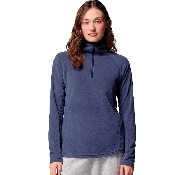 Blusão Fleece Feminino Glacial™ IV 1/2 Ziper Noctural - Columbia