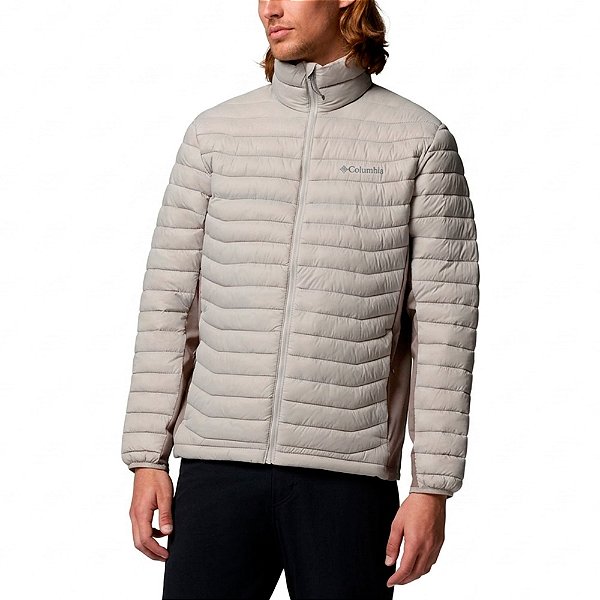 Jaqueta Masculina Powder Pass Hybrid Flint Grey / Iron - Columbia