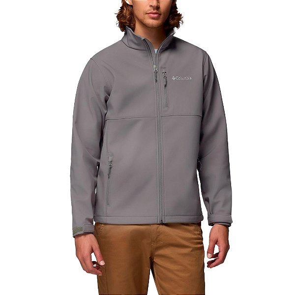 Jaqueta Masculina Ascender Softshell City Grey Cinza / Cinza - Columbia